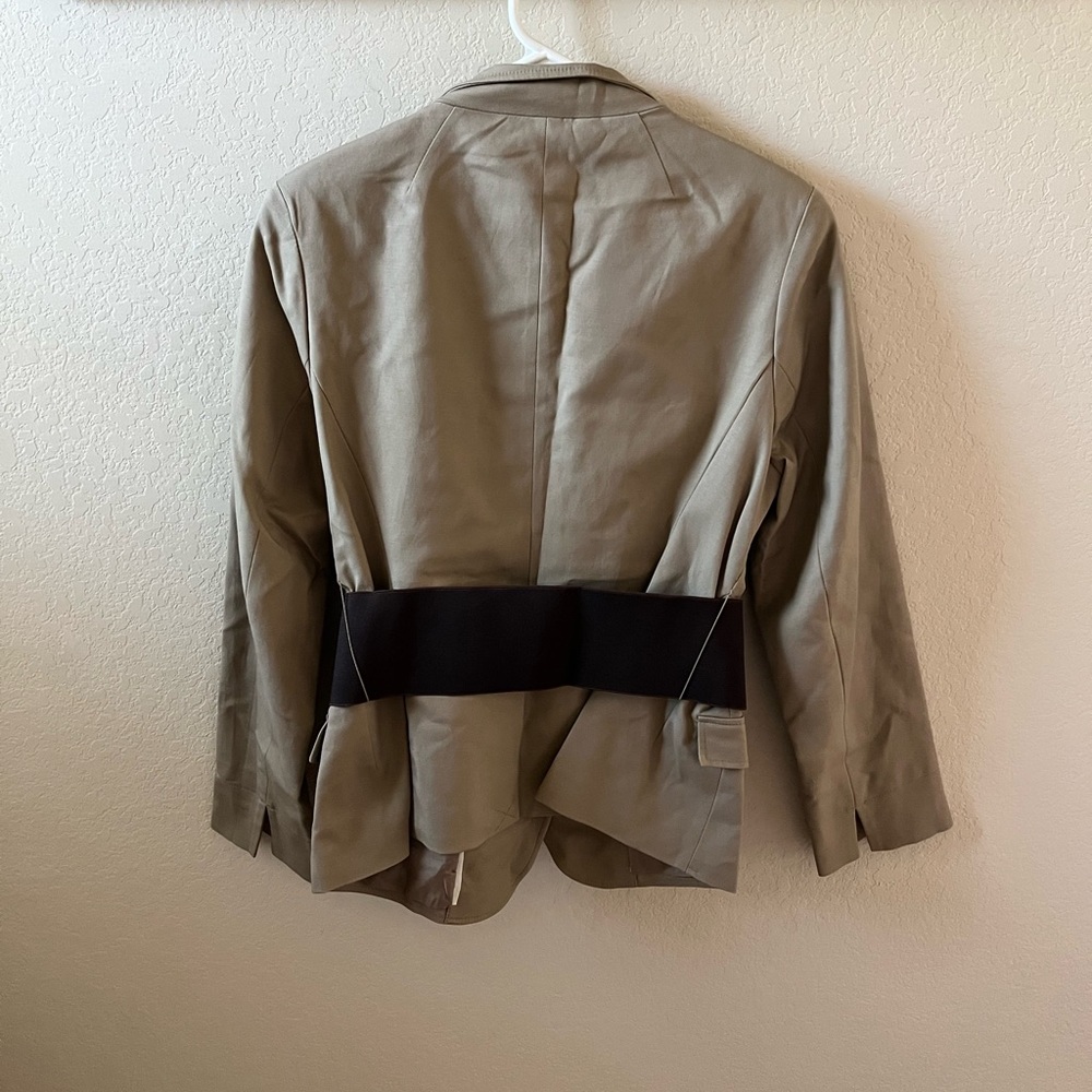 Worthington Women’s Jacket | Size M | Heritage Khaki | Belted | New With Tags - Picture 10 of 16